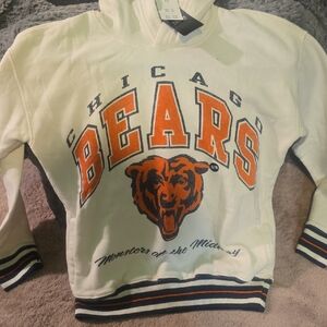 Chicago Bears White Hoodie